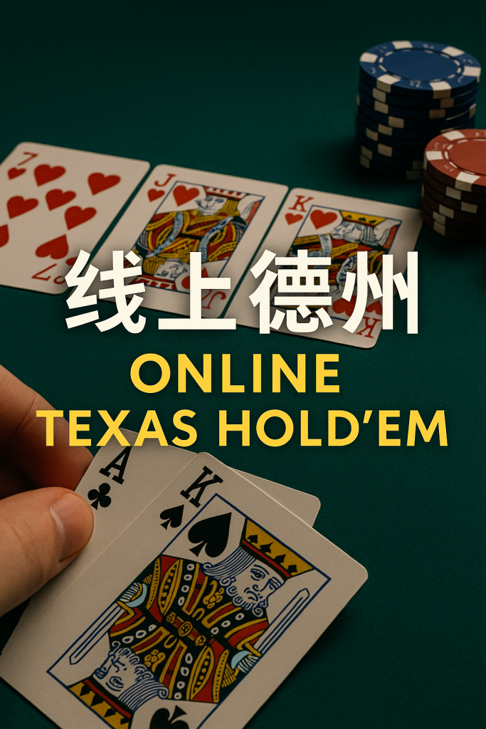 线上德州|智慧博弈,从此刻开始