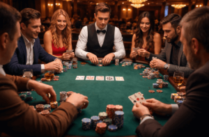 线上德州中的花牌高级技巧